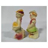 Shawnee Pottery - Swiss Boy & Girl Salt & Pepper Shakers