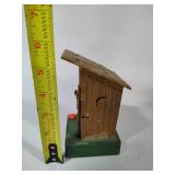 Outhouse Gag Gift & Small Treasure Chest