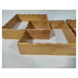 Set of Two MCM Style Hanging Shelves