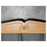 Large Wood Hanging Mirror