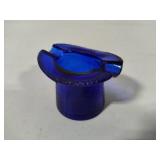 Cobalt Blue Top Hat Ashtray