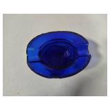 Cobalt Blue Top Hat Ashtray