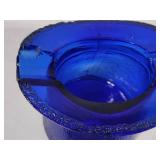 Cobalt Blue Top Hat Ashtray