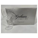 Gorham "Lady Anne Signature" Crystal Goblets (8) *New in Box*