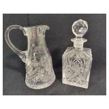 Wedgewood Crystal Pitcher & Decanter