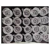 Set of 20 Crystal Coffee Mugs