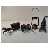 Durham Industries Die-Cast Metal Pot Belly Miniatures - Some with Pencil Sharpener