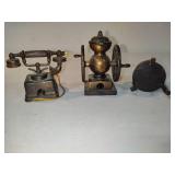 Durham Industries Die-Cast Metal Pot Belly Miniatures - Some with Pencil Sharpener