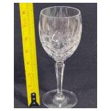 Gorham "Lady Anne" Crystal Goblets/Wine Glasses (10)