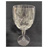 Eight Crystal Goblets - Similar to Gorham