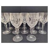 Crystal Wine Goblets - Possibly Gorham (12)