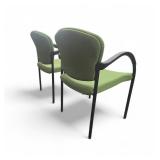 2 Green HON Ignition Chairs- Stackers