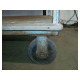 4-Shelf Metal Warehouse Mobile Rack / Cart