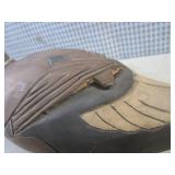 (FS) Hand Carved Wood Duck Decoy So...