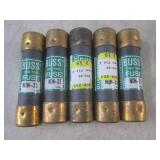(EC1) Assorted NOS 3" Bussmann One-...
