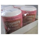 (B-4) 6 Containers of Country Time ...