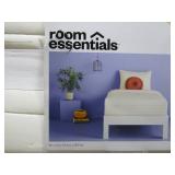 Twin/Twin Extra Long Satin Quilt Ivory - Room Essentials