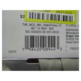 Floral Block Print Jacquard Throw Purple/Cream - Threshold  (set of 2)