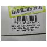 King Cotton Velvet Duvet Cover and Sham Set Birch - Threshold