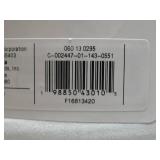 Full/Queen Corduroy Plaid Comforter Gray - Room Essentials