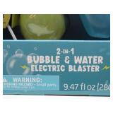 Squirty Squirts 2-in-1 Bubble & Water Electric Blaster
