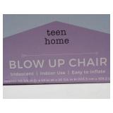 Celestial Garden Blow Up Chair Black/Silver