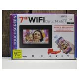 Sylvania WiFi 7 inch Digital Photo Picture Frame Black