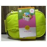 36 Cans/31qt Soft Sided Cooler - Sun Squad™ Beige Checkered/Yellow