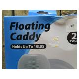 Floating Caddy Holds Up To 10lbs 2 Pack