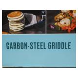 Char-Broil Carbon Steel Heat-Resistant Griddle Stone Grill Topper Silver