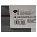 Full/Queen Satin Quilt Dark Gray - Room Essentials