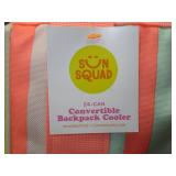 24 Cans/20.4qt Backpack Cooler - Sun Squad