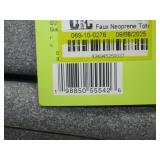 All in Motion Gray Faux Neoprene Tote Backpack