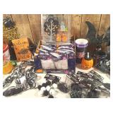 Huge lot of Halloween (cups, spider web, etc.)