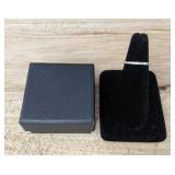 Moissanite 925 Sterling Silver, 0.3 total CT, Size 6.5 Ring - Brand New