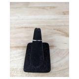 Moissanite 925 Sterling Silver, 0.3 total CT, Size 6.5 Ring - Brand New