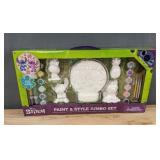 Disney Stitch Paint & Style Jumbo Craft Set - 5 Figurines, Paint, Glitter - Brand New