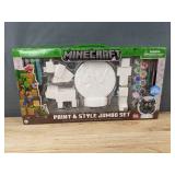 Minecraft Paint & Style Jumbo Set - Brand New