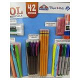 Back to School Essentials 42-Piece Stationery Set - Brand New