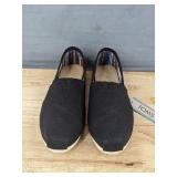 TOMS Alpargata Black Canvas Shoes, Women