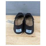 TOMS Alpargata Black Canvas Shoes, Women