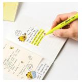 24 Pack of Aihao Fluorescent Yellow Highlighter Chisel Tip Markers - Brand New