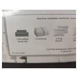 Delphi 12-Piece Comforter & Sheet Set King - Brand New *A