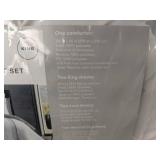 Delphi 12-Piece Comforter & Sheet Set King - Brand New *A