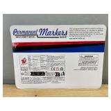 20 Pack of Permanent Black Markers - Brand New