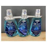 3 Crest Pro-Health Advantage Mouthwash 1 L, Smooth Mint - Brand New