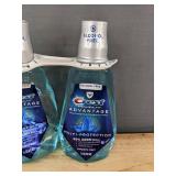 3 Crest Pro-Health Advantage Mouthwash 1 L, Smooth Mint - Brand New