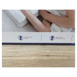 Groye Cervical Memory Foam Pillow, Dark Grey, Queen Size - Brand New