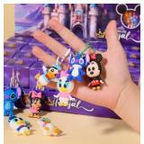 Disney Turn Me Royal 24 Mystery Figurine Keychain Set with Rekindle the Magic Display Retail Box - Brand New