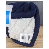 Room Essentials Throw 50 x 60 in Navy Quilted Exterior - Brand New